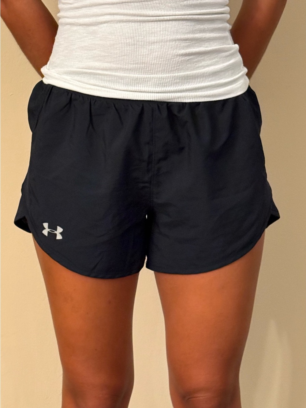 Under Armour Women’s Black Athletic Running Shorts